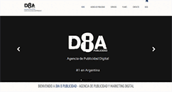 Desktop Screenshot of dia8publicidad.com